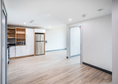 2 Bedroom standard unit – Kitchen & Dining Area