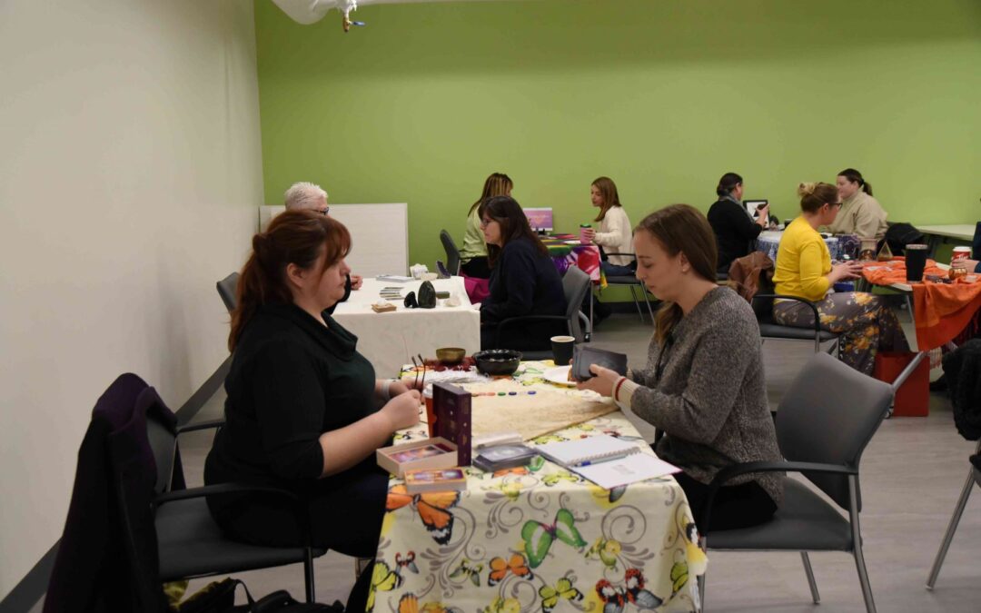 First Tea & Tarot Community Fundraiser Brings in $1,800 for #WOMENBUILDHAMILTON